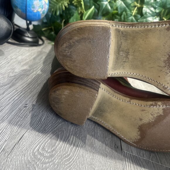 Vtg Frye 60s Classics Campus Boot Red Cognac Round Toe Men’s Size 10.5 EE Wide main image 7